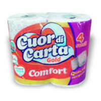  CARTA-IGIENICA -X4-CUORDICARTA-GOLD