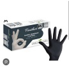 GUANTI-IN-NITRILE-X100-DERMOCARE-NERA--XL-