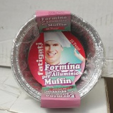  VASCHETTA-IN-A- LLUMINIO-PER MUFFIN-BUDINO-10PZ